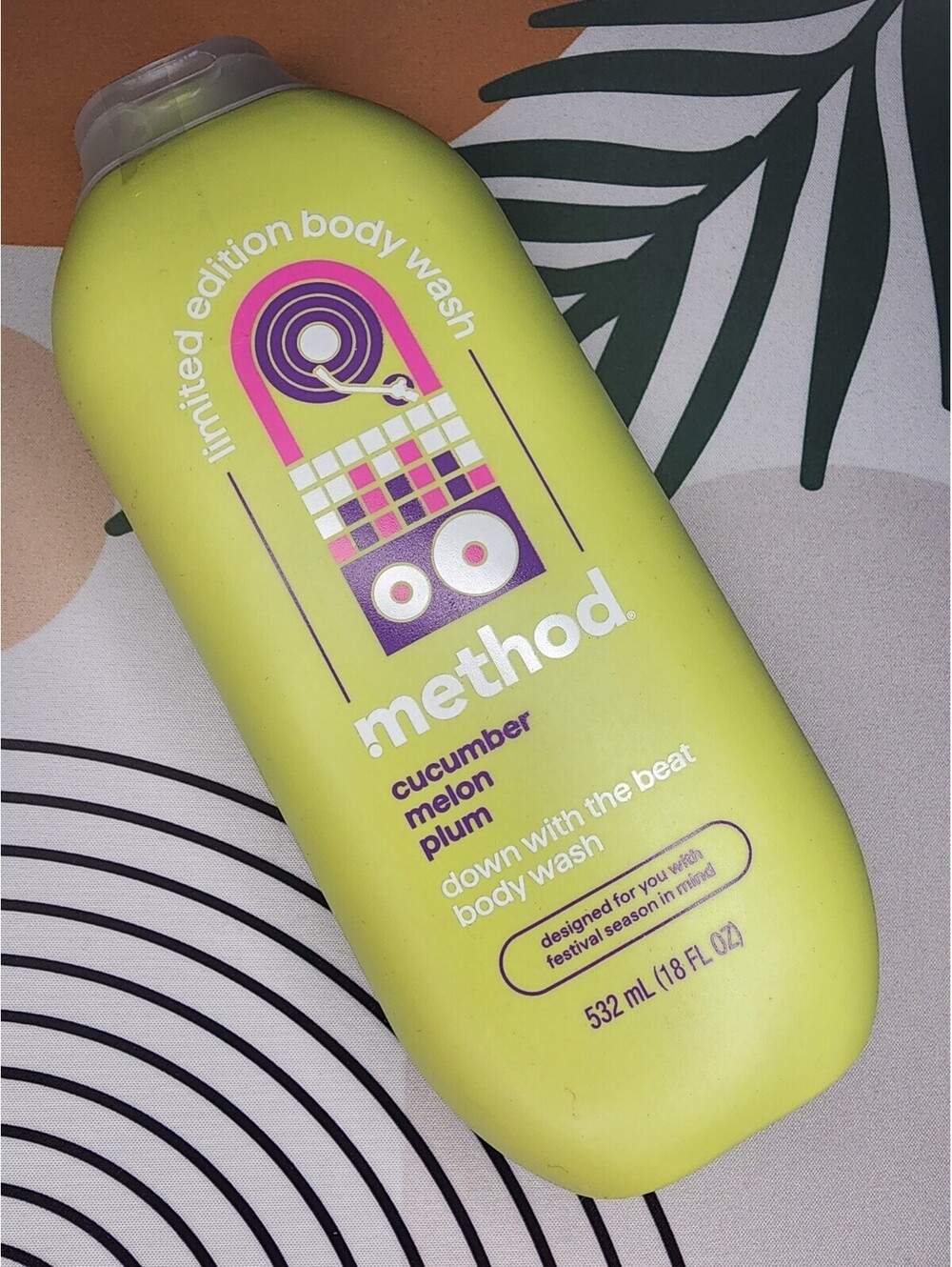METHOD - Cucumber Melon Plum Body Wash - 18 Oz - Limited Edition